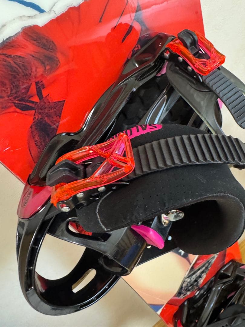 スノーボード ビンディング2点セット サロモン サボタージュ 152cm