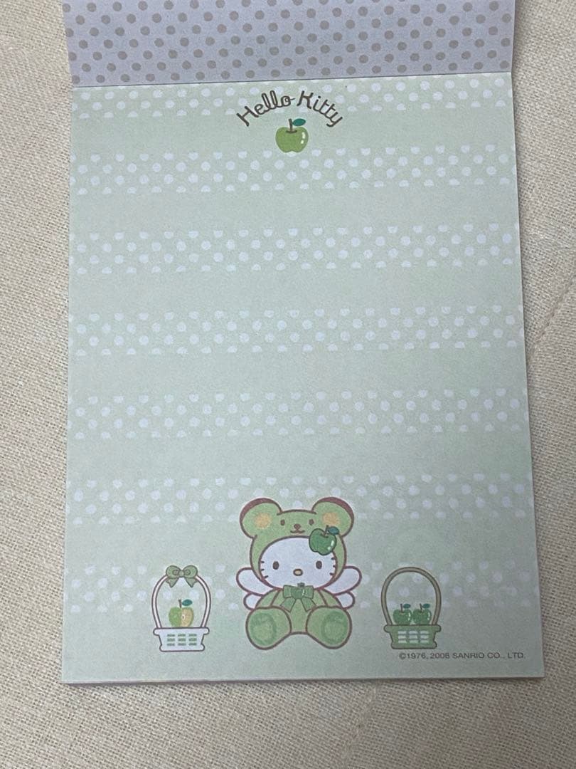 【レア 平成 当時物】ラスト1点！ ベアキティ メモ