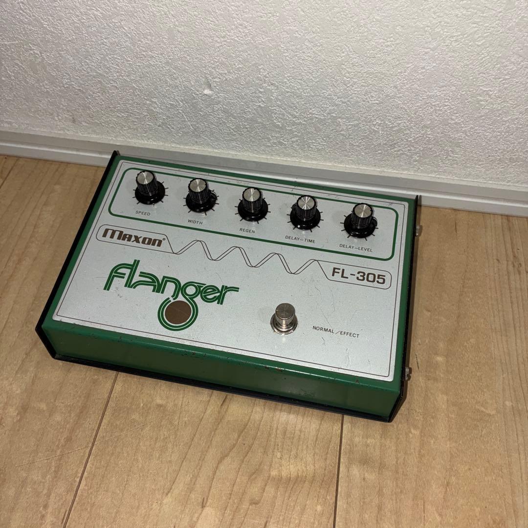 超　レア　Maxon FL-305 フランジャー　動作ok