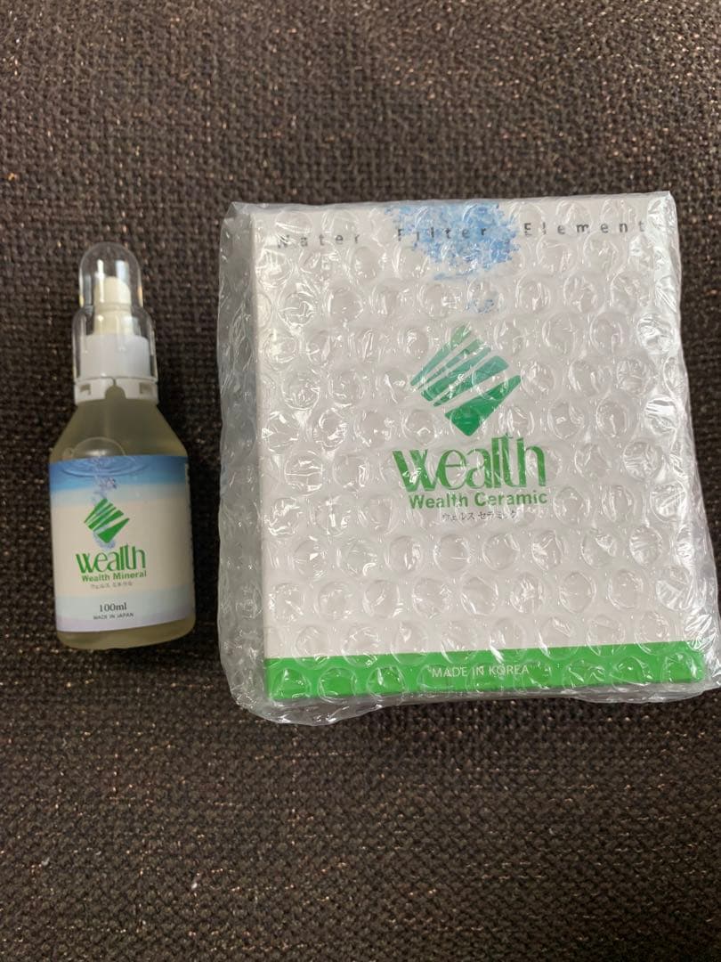 ミネラル原液100ml1本とセラミックフィルターセット