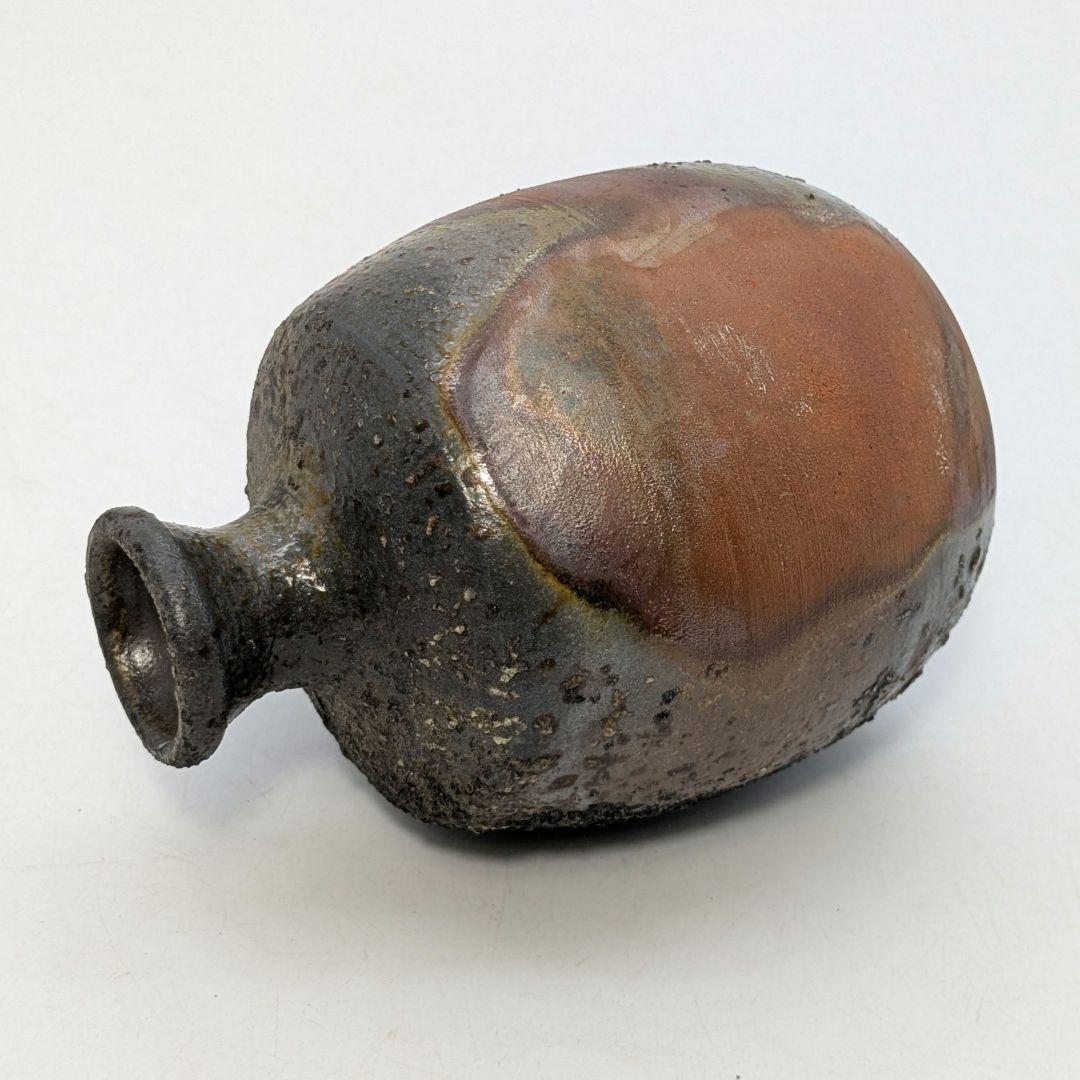 小野田瑞穂 備前焼 窯変徳利C とっくり 酒器 食器 フラワーベース 一輪挿し