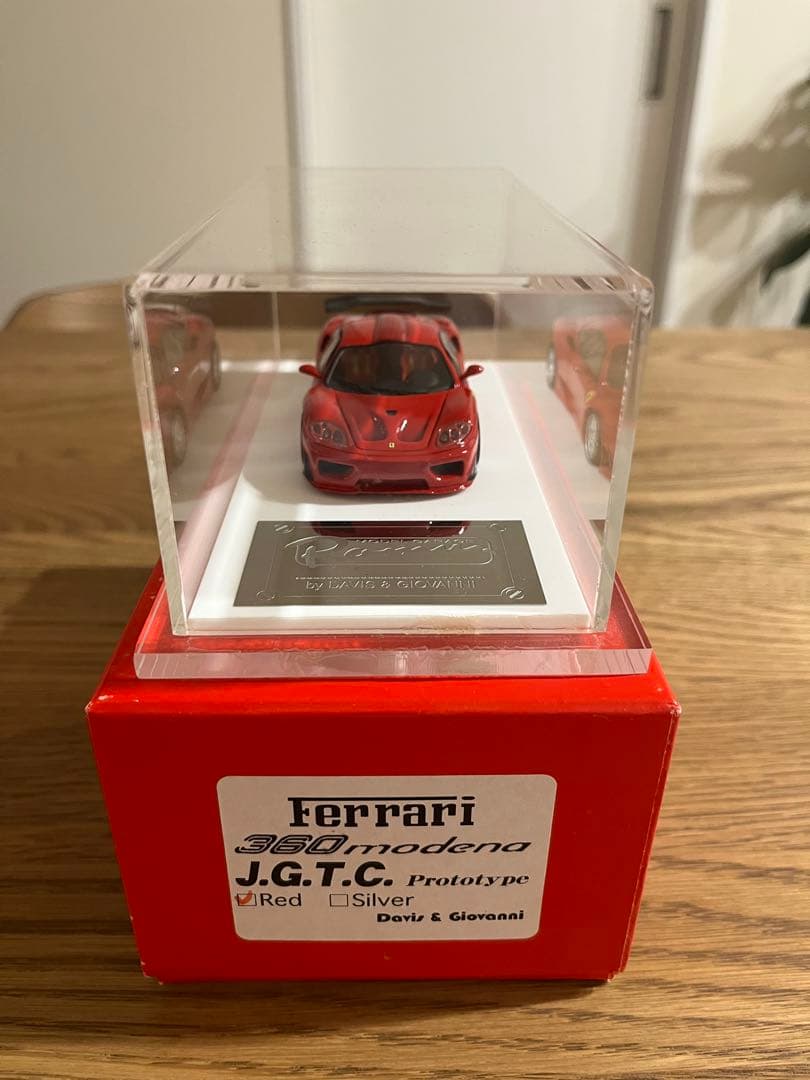 D&G 1/43 フェラーリ360 modena J.G.T.C. Red