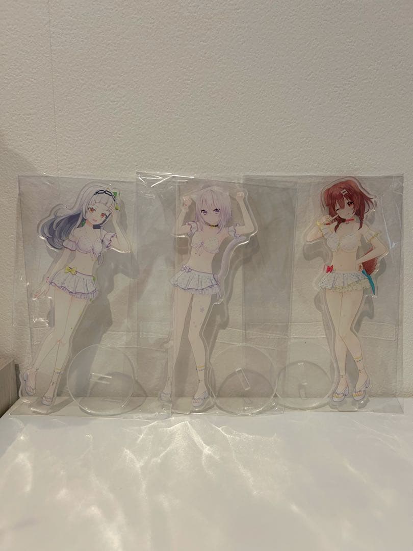 ホロライブ　水着　アクリルスタンド　１７点セット♡ おまけステッカー付き‼️