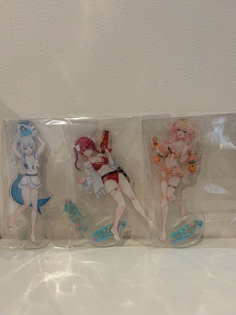ホロライブ　水着　アクリルスタンド　１７点セット♡ おまけステッカー付き‼️