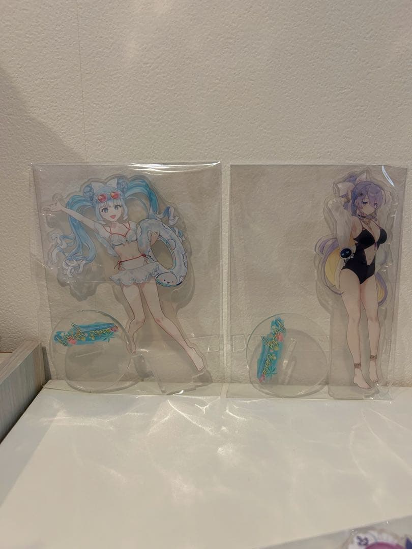 ホロライブ　水着　アクリルスタンド　１７点セット♡ おまけステッカー付き‼️