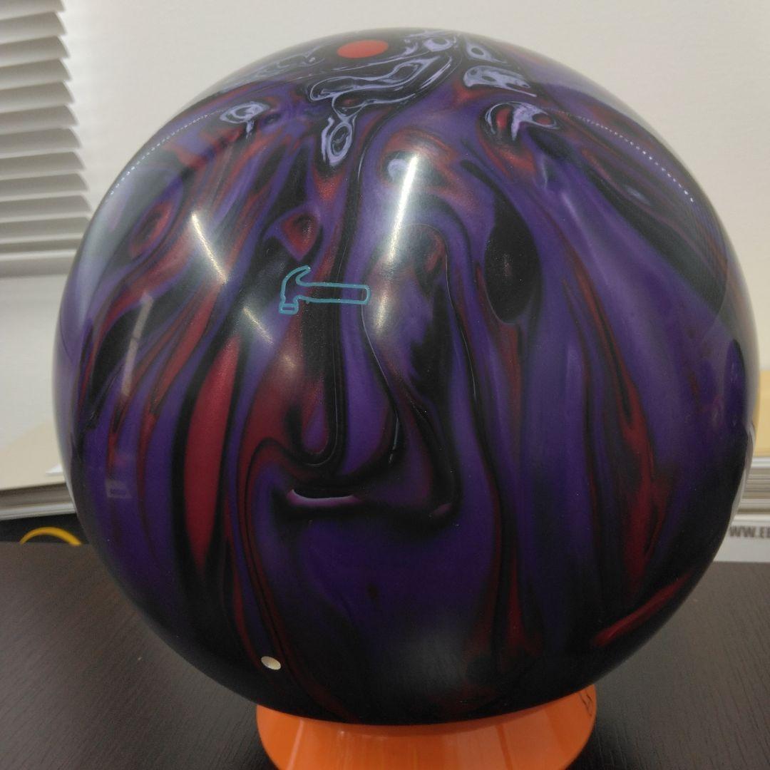 HAMMER NIGHTMARE ボウリングボール14p3ozです。