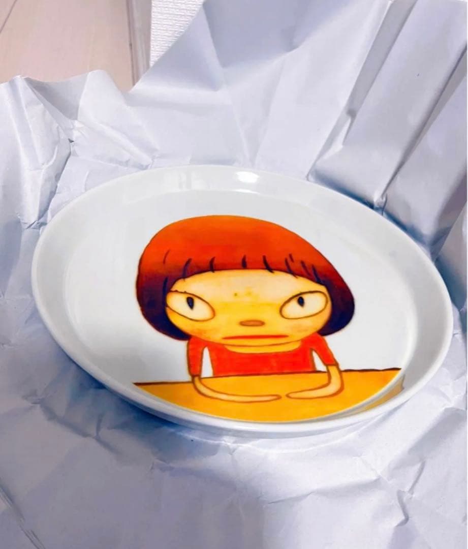 奈良美智 プレート let's talk YOSHITOMO NARA