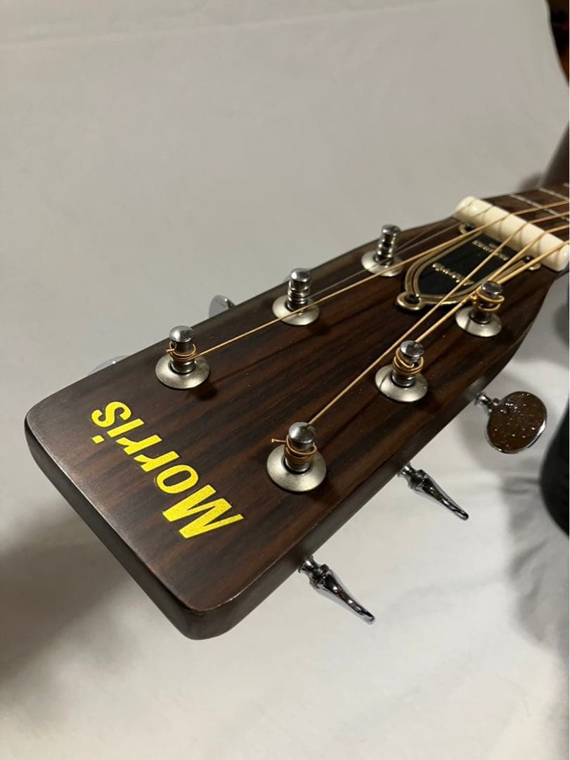アコースティックギター　Morris F-12 11D製　1974年生産品