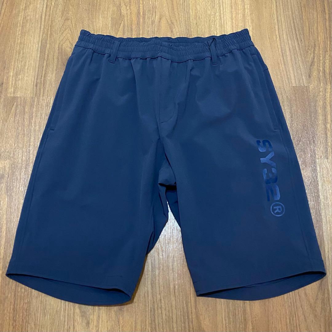 【SY32 SWEET YEARS】ショートパンツ M ネイビー