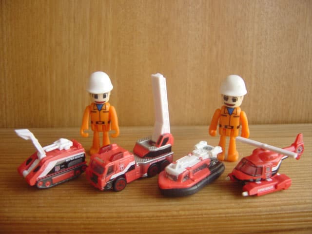 ♯Eti03EZ　カプセルトミカDX2　全6種　ハイパーレスキュー編2