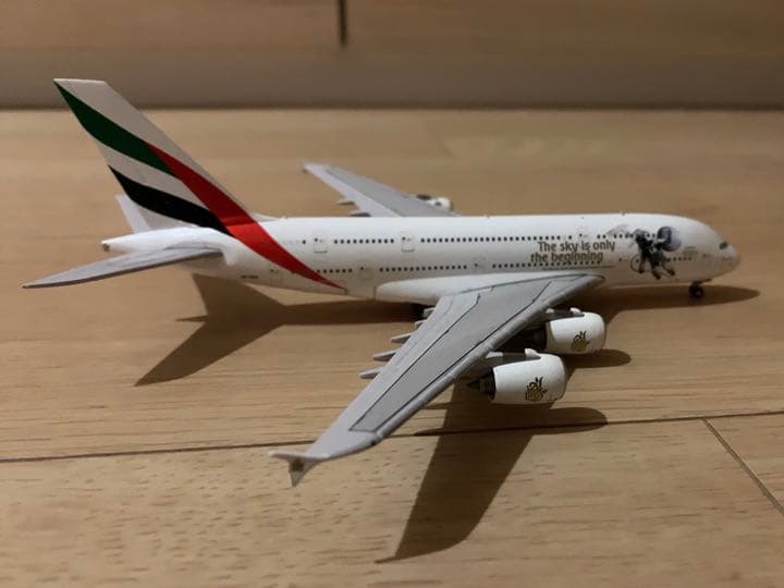 航空機・ヘリコプター Gemini Jets Fly Emirates A380-800 1/400