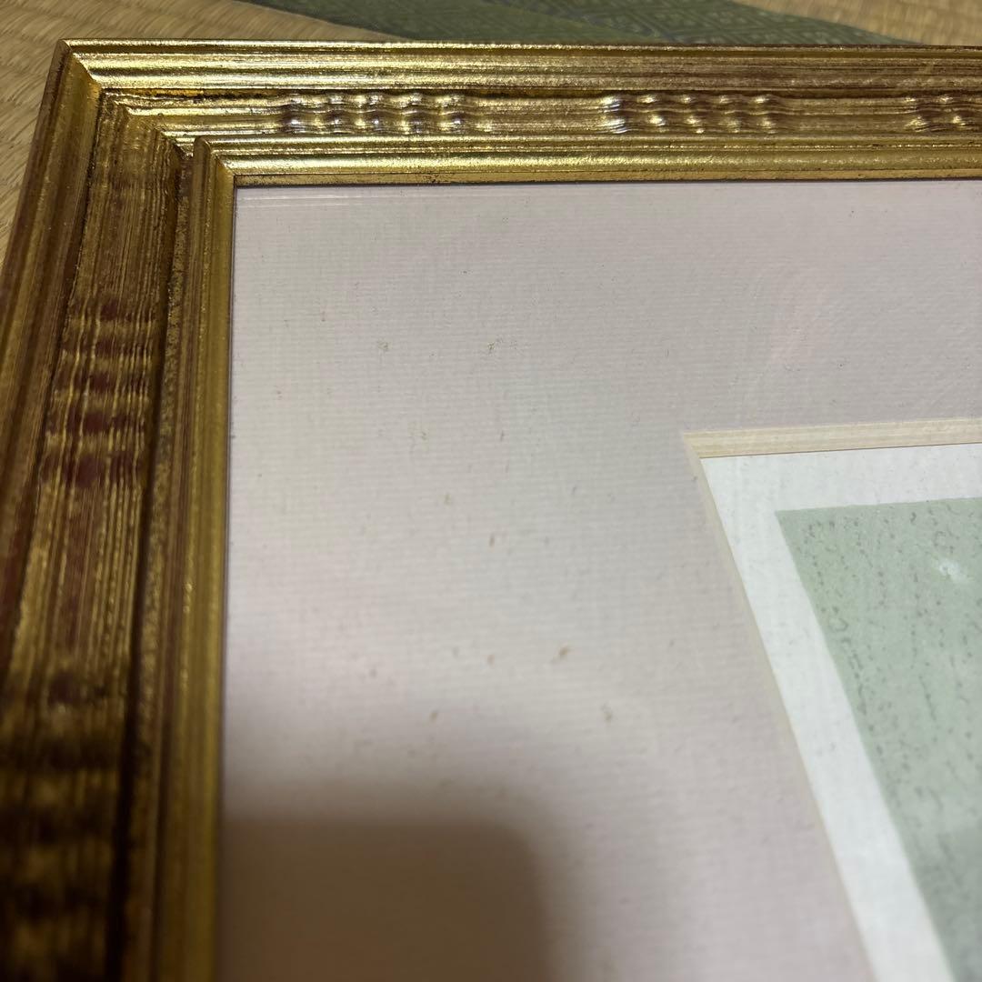 西村龍介　オリジナル リトグラフ　静日