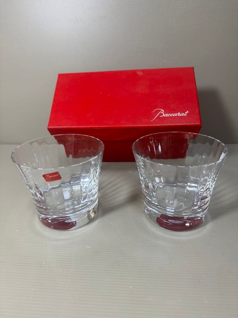 2158 バカラ　ペアグラス　未使用