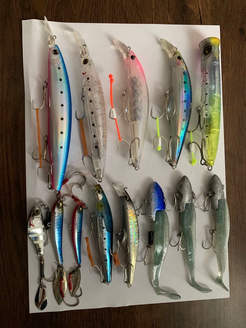 青物ルアー　セット売り　セットアッパー　Gコン　ビームポッパー