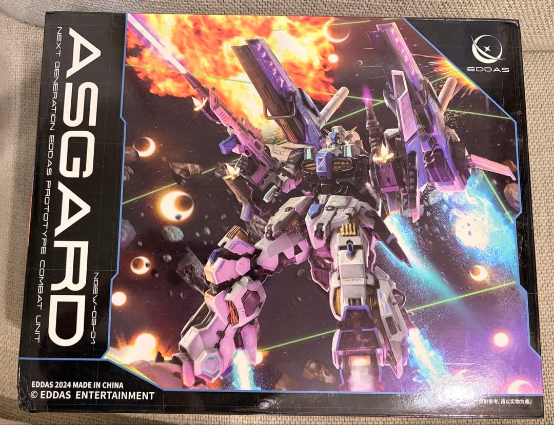EDDAS 1/100 アスガルド ASGARD 合金機甲 未組立プラモデル