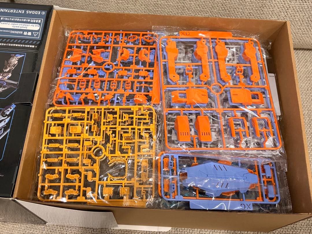 EDDAS 1/100 アスガルド ASGARD 合金機甲 未組立プラモデル