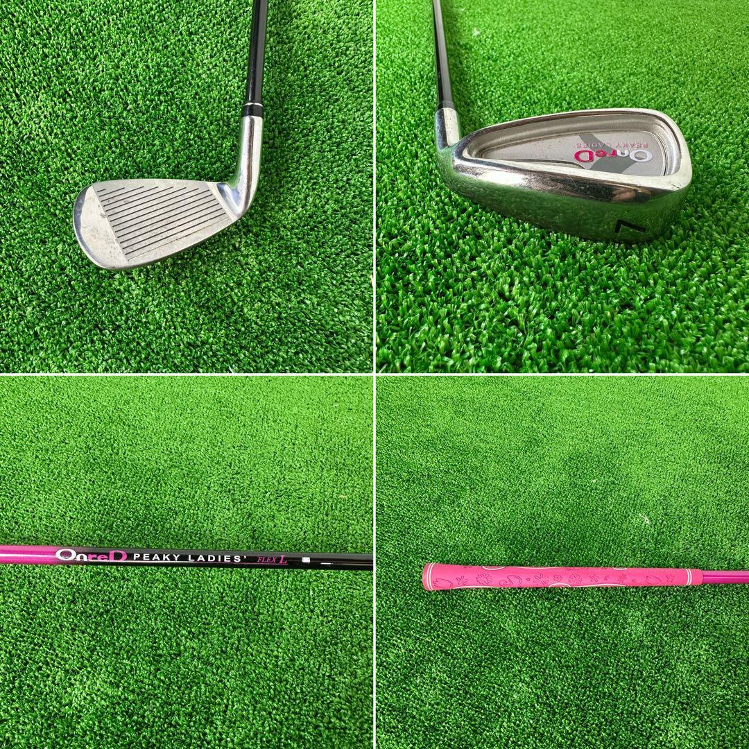 ONRED レディース アイアンセット 7・9・P・S フレックスL