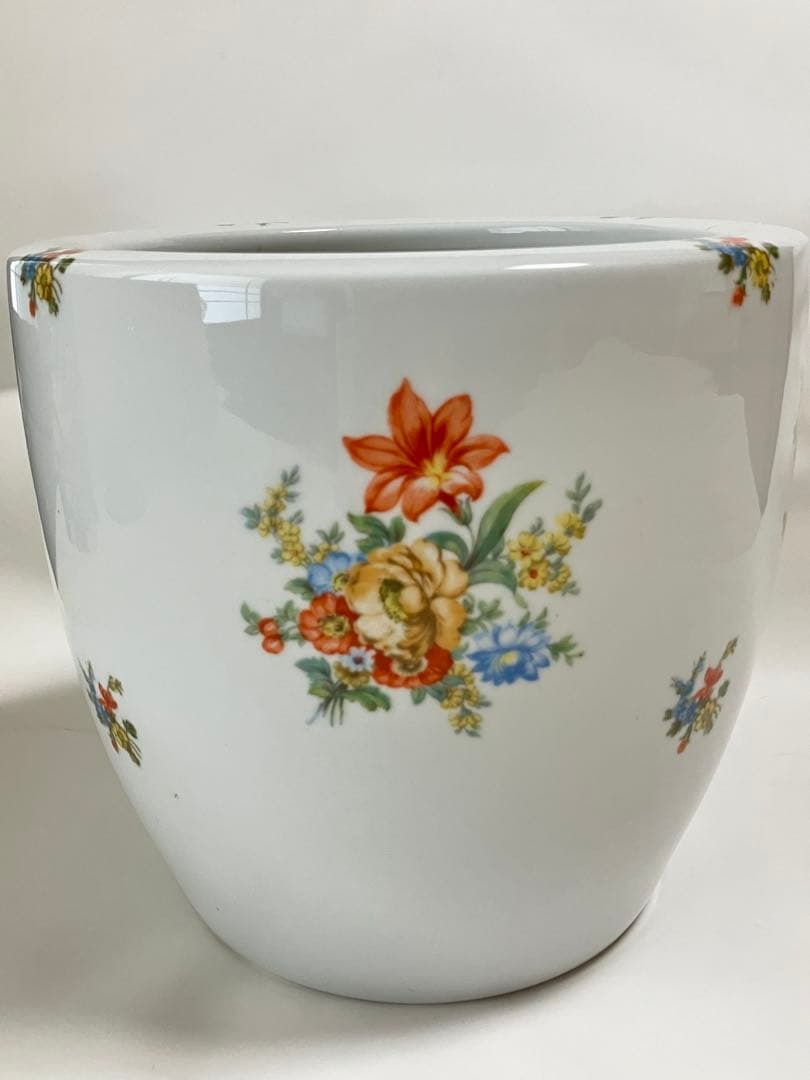 オールドノリタケ　アンティーク　火鉢　鉢カバー