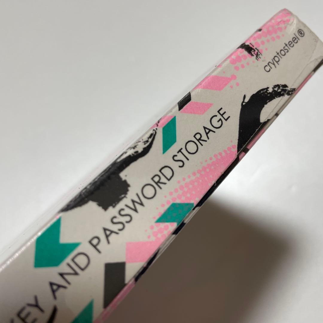 未開封 Cassette Solo耐火ステンレススチールシードフレーズウォレット