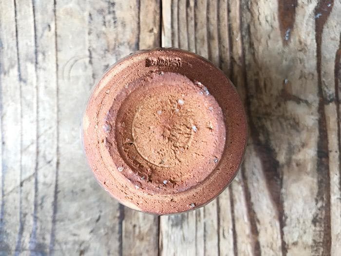 坂田泥華 ぐい呑　萩焼　共箱あり　銘あり　古物　中古　18.04.04-3