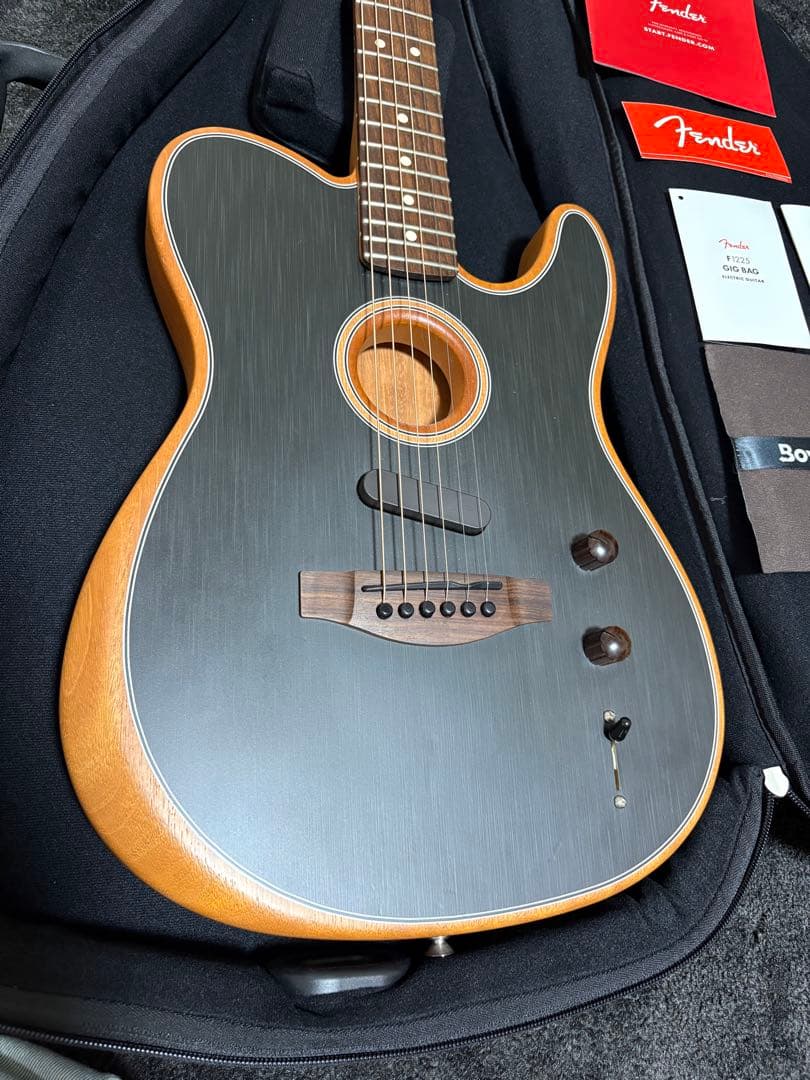 ギター Acoustasonic Player Telecaster Black