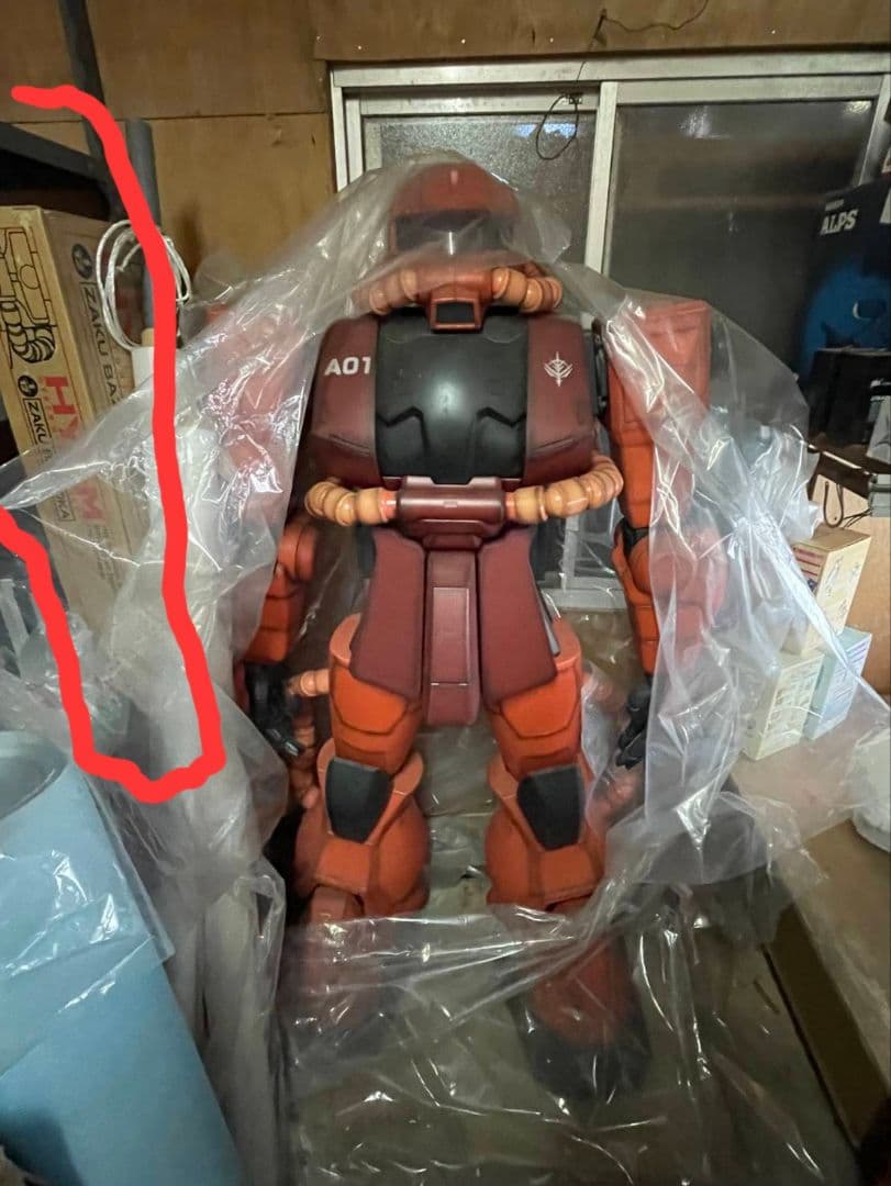 あつし商品 1/12 シャア専用ザク