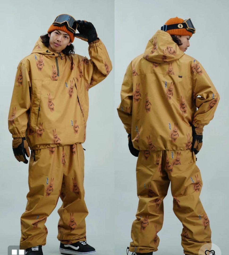 【最終】3D BSRABBIT フード付きジャケット & ワイドトラックパンツ