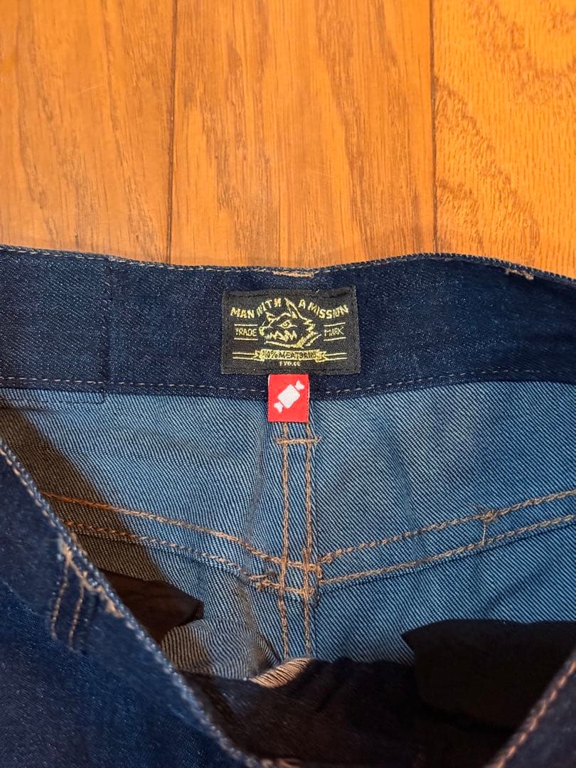 【レア】即完売品★マンウィズ デニムパンツMAN A WITH MISSION