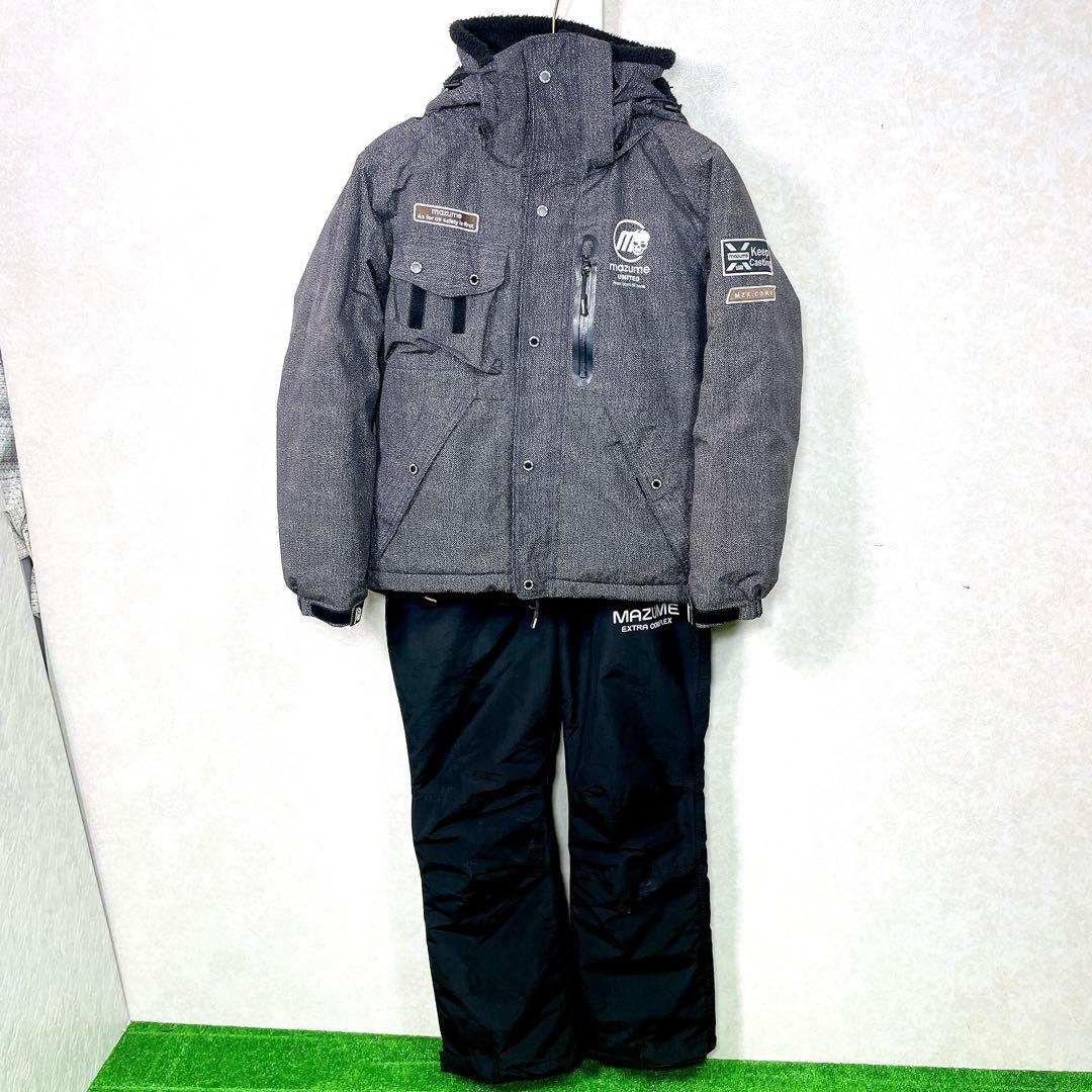 美品！マズメ　コアオールウェザースーツ　防寒ウェア　MZXFW-055