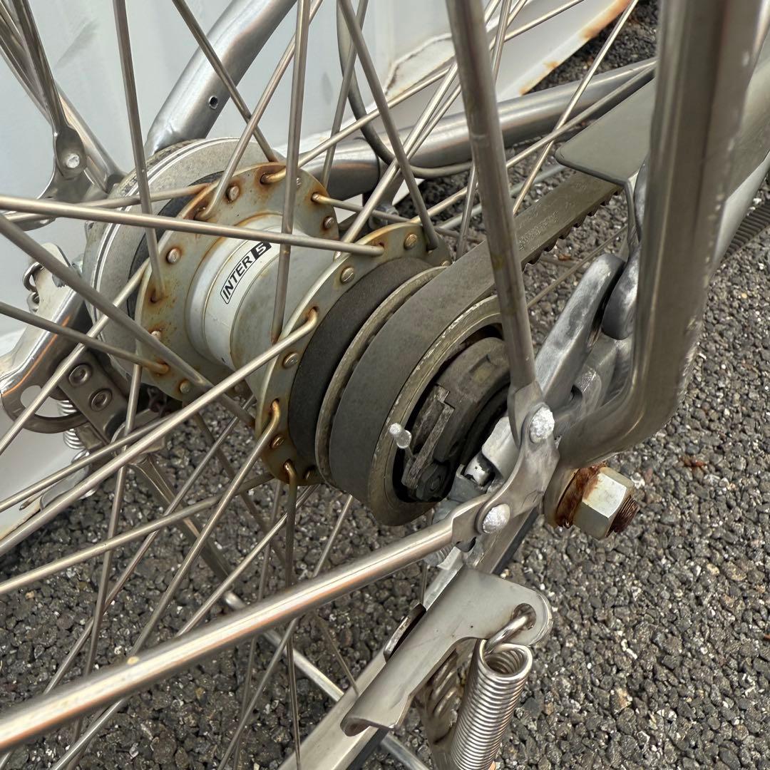 アルベルト 自転車 26インチ カゴ/変速機/オートライト付 定価10万円