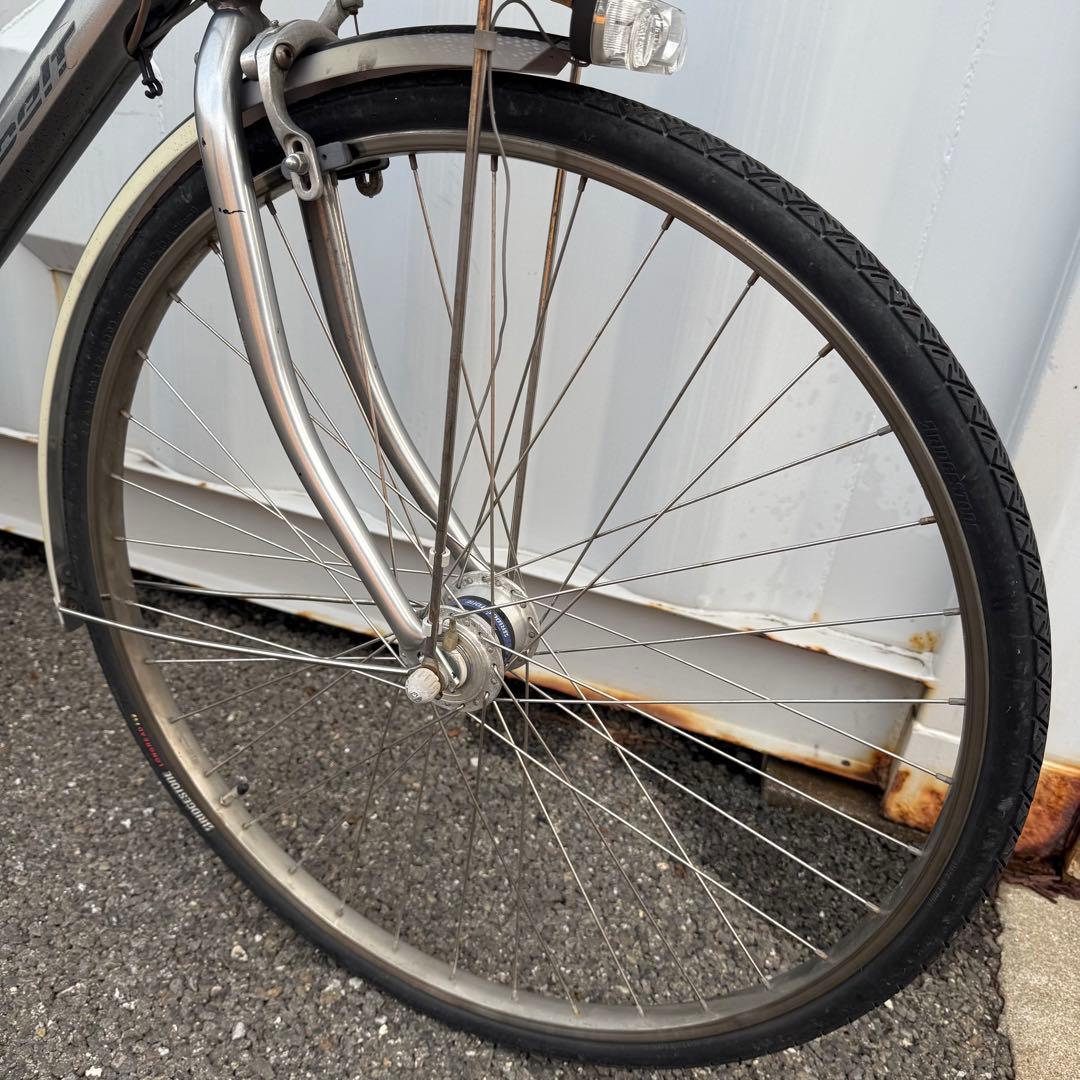 アルベルト 自転車 26インチ カゴ/変速機/オートライト付 定価10万円