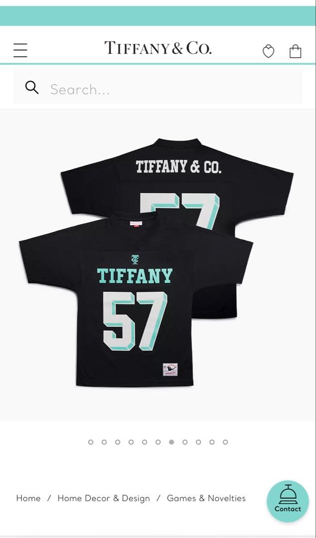 Tiffany × Mitchell & Ness × NFL 新品未使用　L