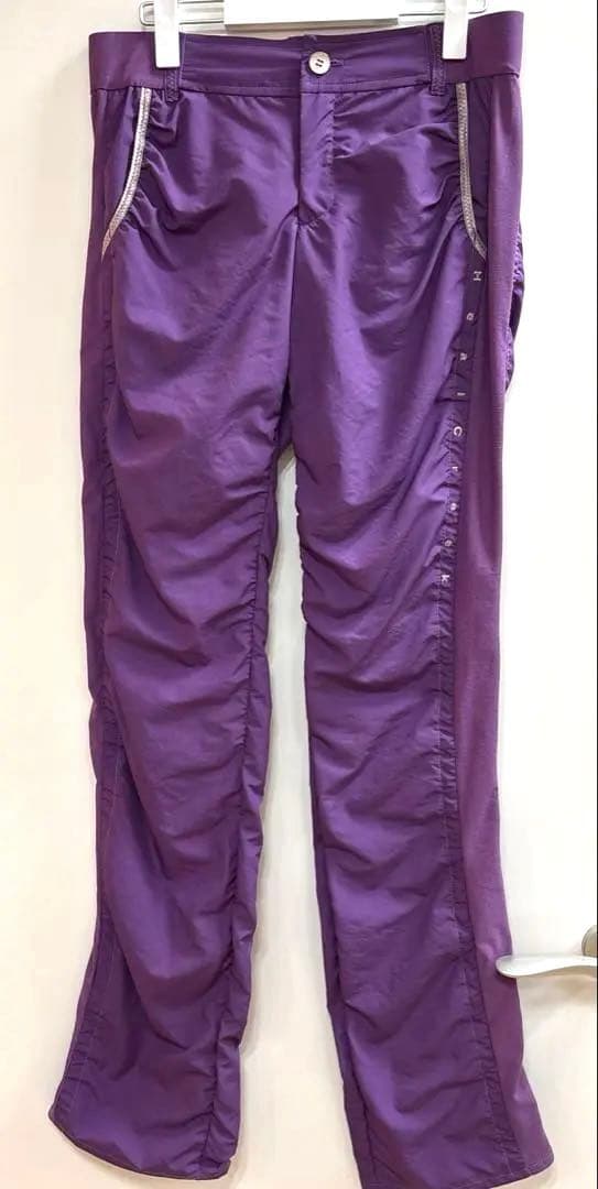 Heal Creek パープル レディース ストレッチ ゴルフパンツ