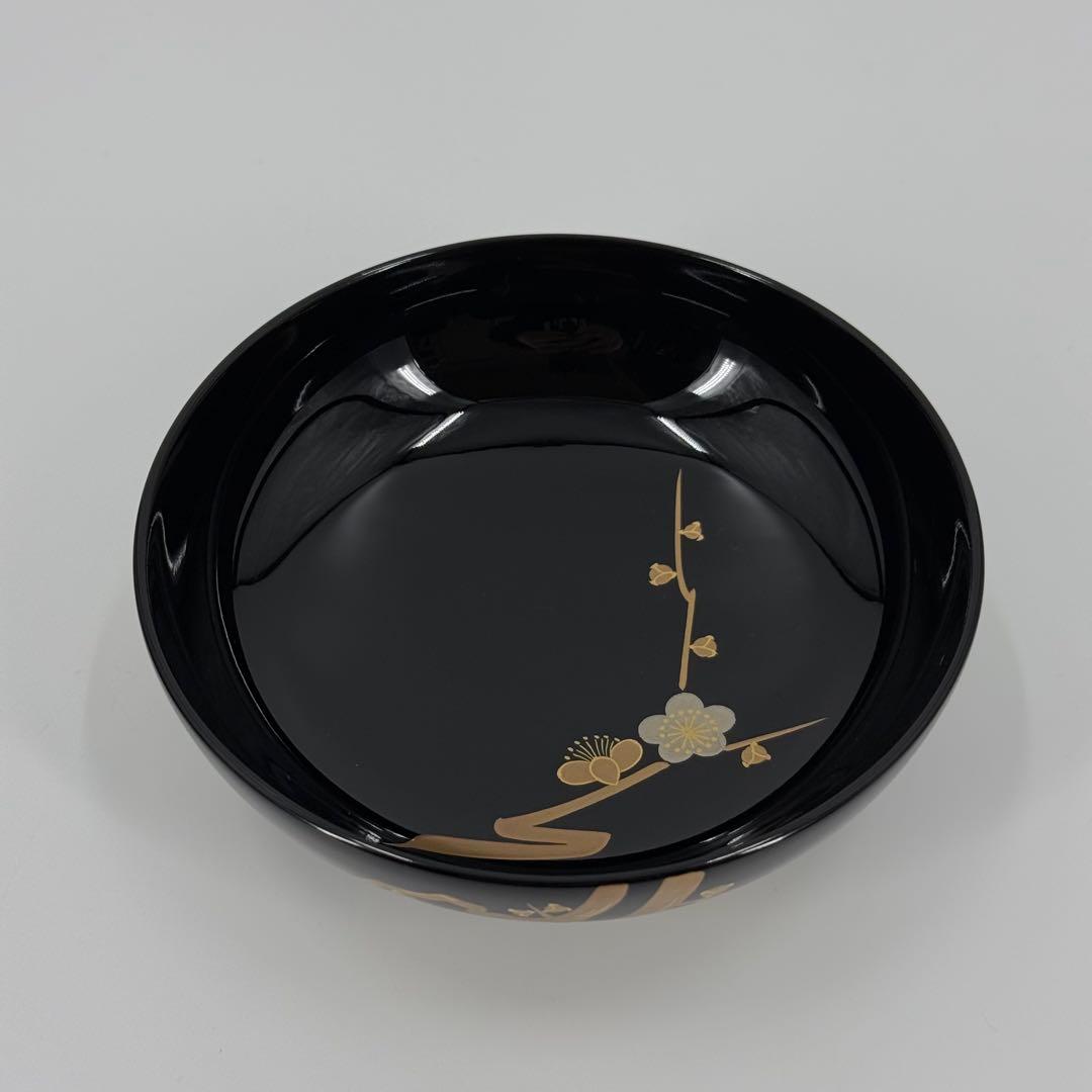 象彦 五清 吸物椀 五客セット 漆器 蒔絵 金彩 木製 高級 松竹梅蘭菊