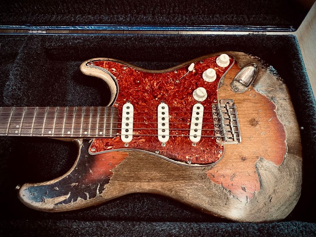 franchin guitars mercury ストラト　イタリア製