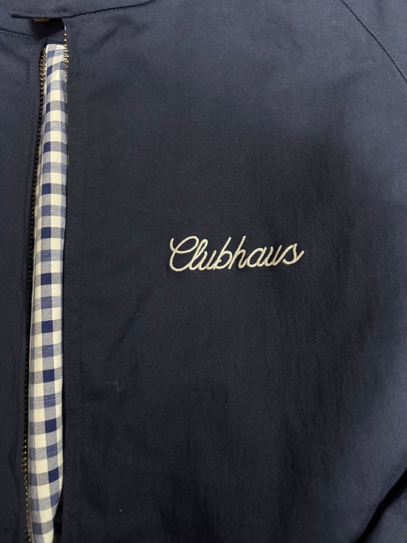 ブラックセール⭐︎超美品Clubhaus クラブハウス⭐︎ネイビー ブルゾンM
