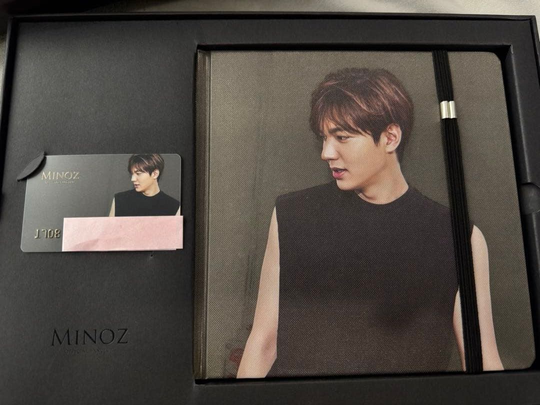 未使用　イ・ミンホ　MINOZ 韓国公式　2017年　会員カード付き