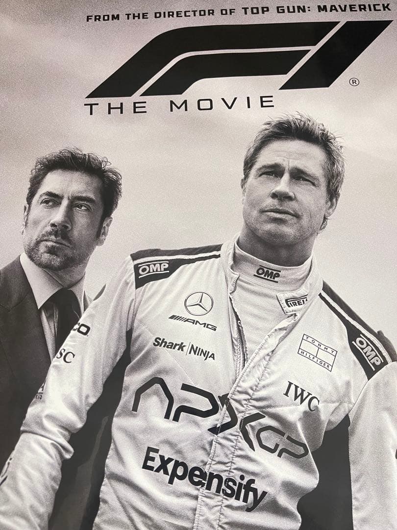 *枚数限定*映画館用両面印刷ポスターINTL版:エフワン F1 4DX 光沢仕様