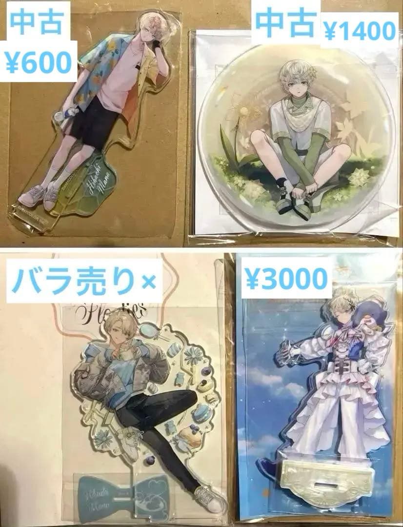 【1/29単品価格更新】にじさんじ 緋八マナ グッズまとめ売り