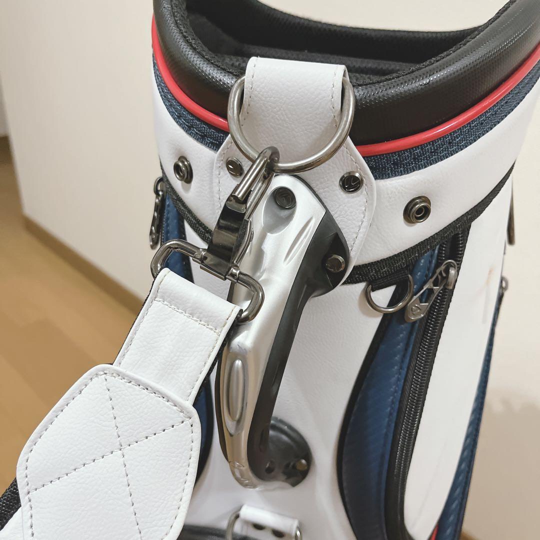 K210 TaylorMade ホワイトカラー キャディバッグ フード無し