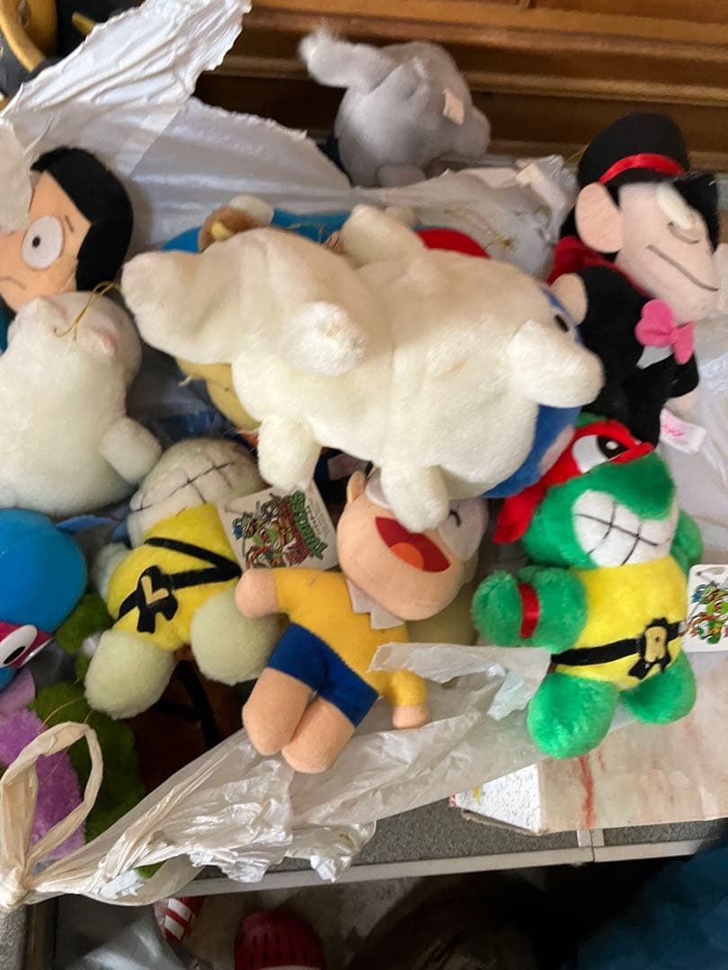 ドラえもん　怪物くん　ムーミン　他　ぬいぐるみ　平成初期