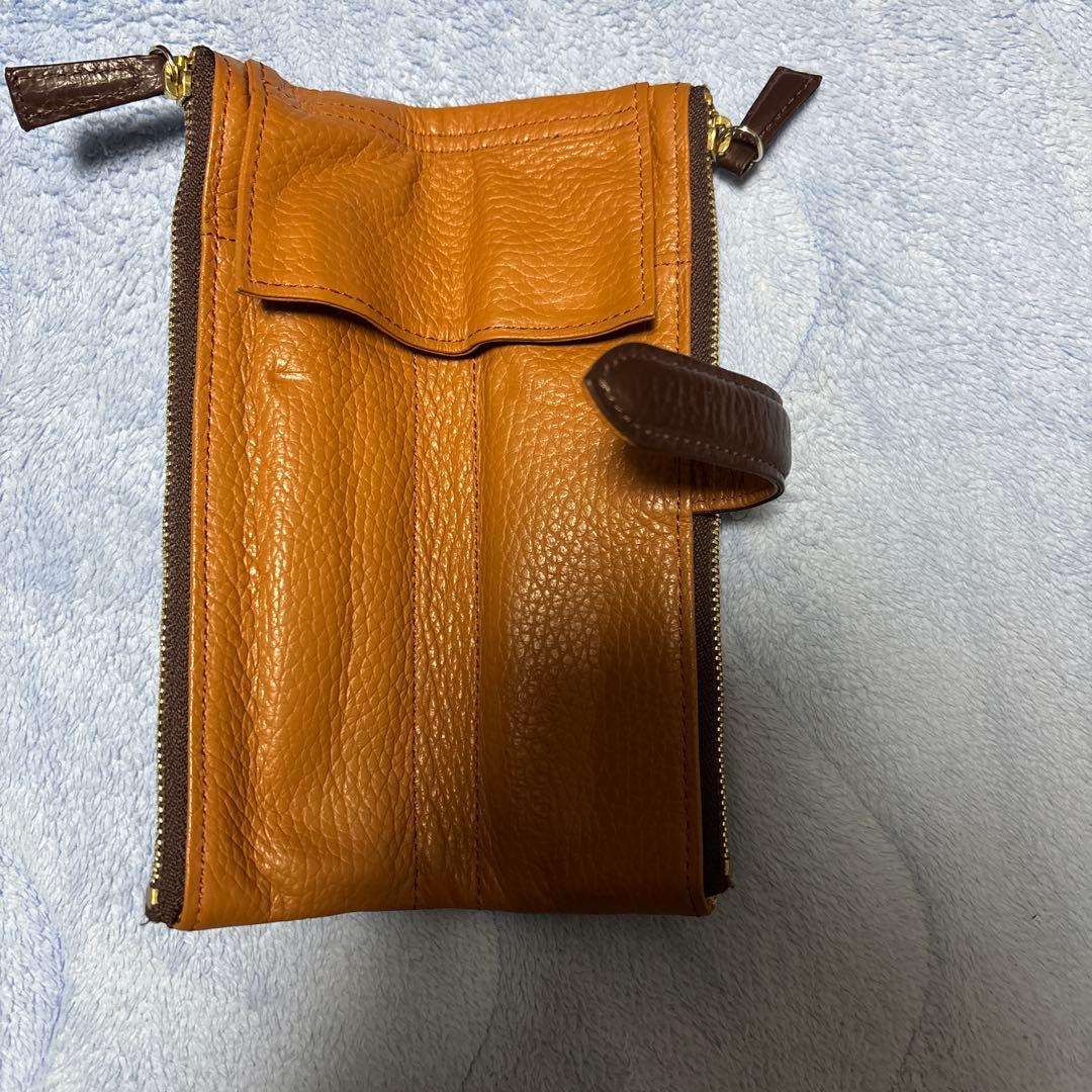 cカンパニー　　ルポペンケース　　ダークブラウン