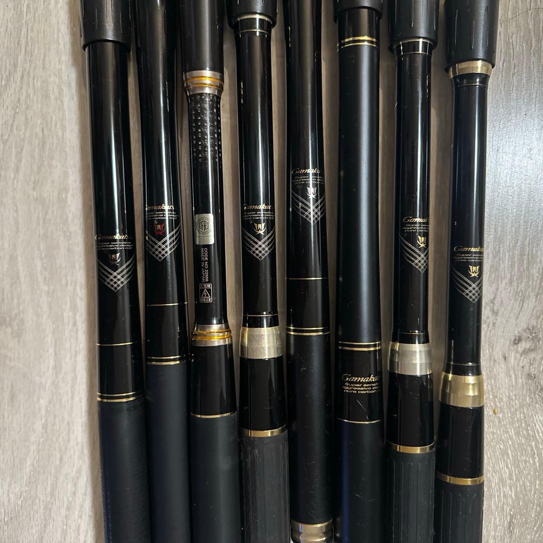 【ろくまる】⭐︎がま磯竿 3本セット⭐︎