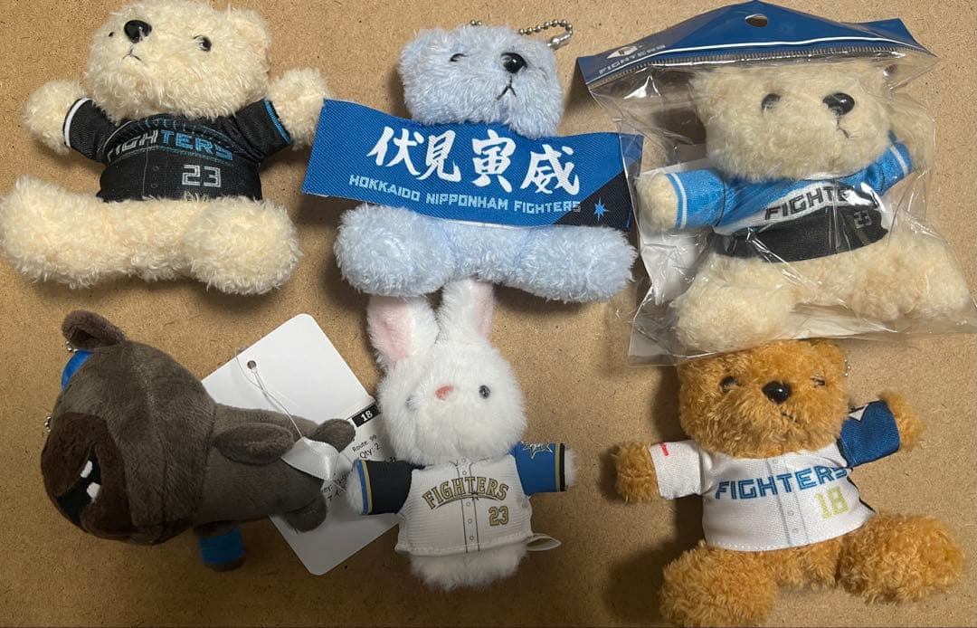 ファイターズ　ベア　マスコット　くま　伏見寅威　山﨑福也