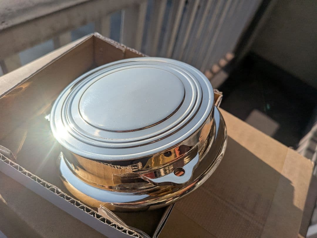 鉦　三耳祭鉦　チャンチキ　4.5寸