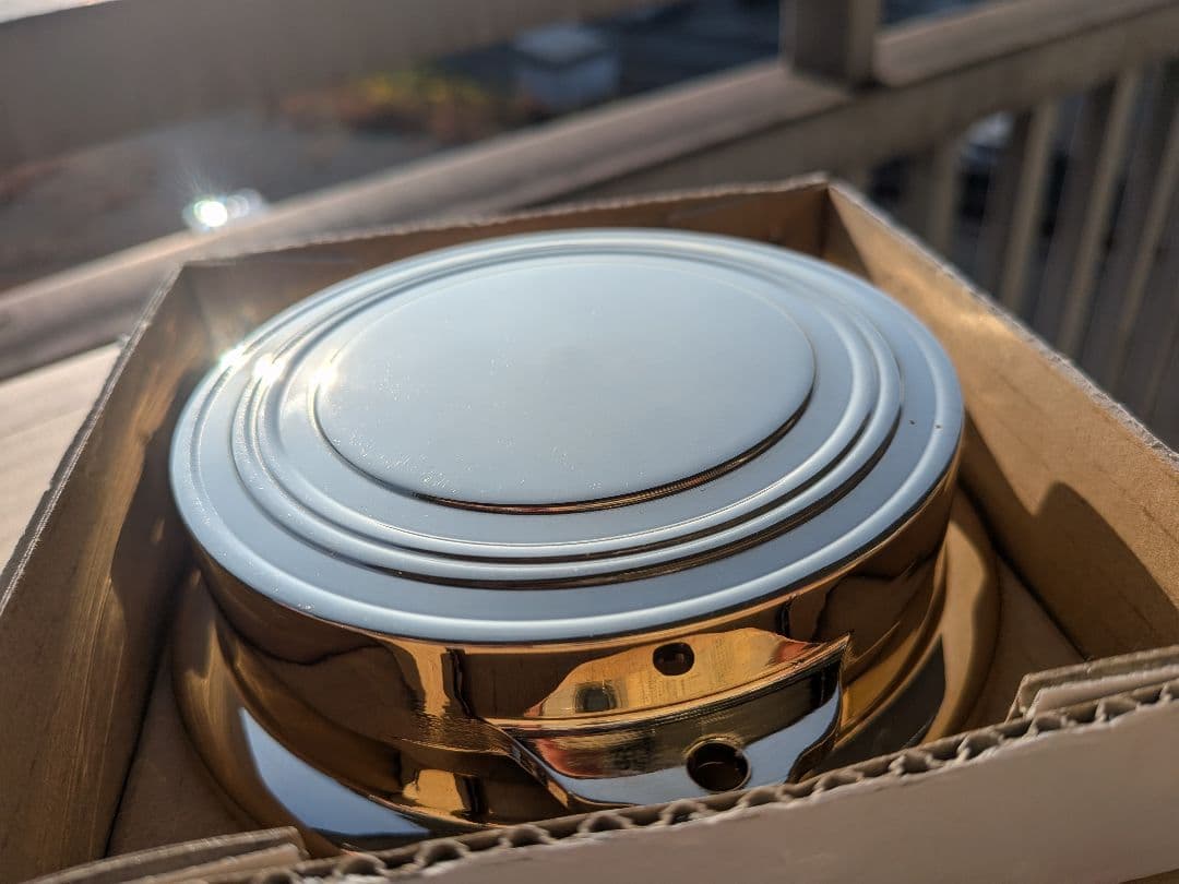 鉦　三耳祭鉦　チャンチキ　4.5寸