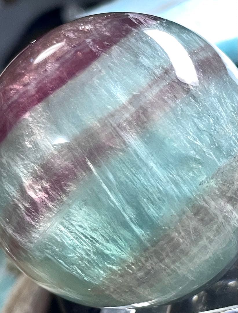 フローライト【キャンディーフローライト】虹・アイリス◆天然石◆パワーストーン