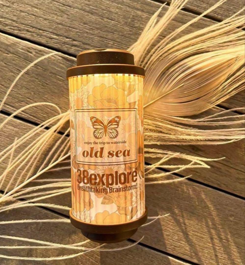 38explore×oldseaMIYABI×Vintage flower38灯