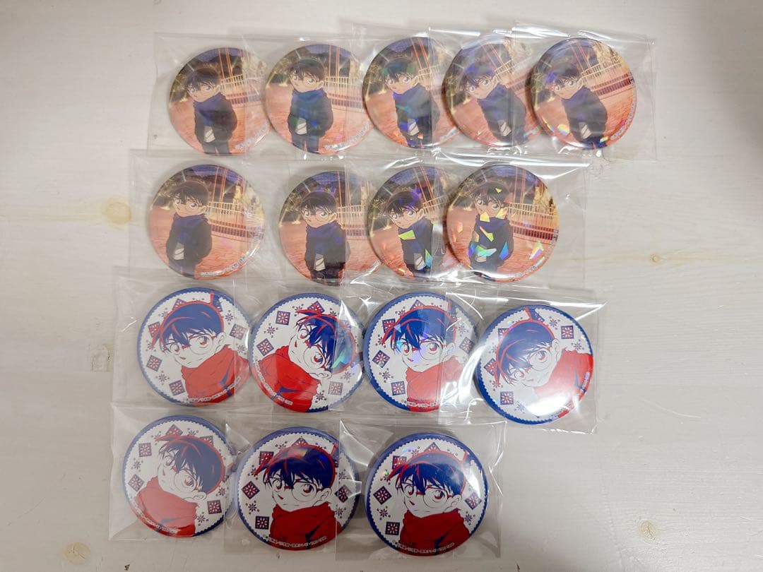 【非売品】名探偵コナン 江戸川コナン イルミネーション トムス 缶バッジ