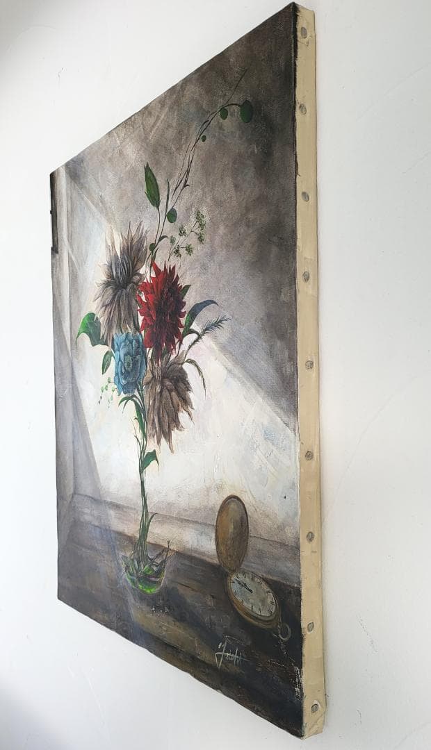 【専用】生命の受容 / モダン画 キャンバス 46×38㎝ F8 原画限り